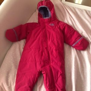 North face snowsuit 6-12 months